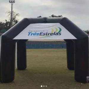 Tenda inflável personalizada