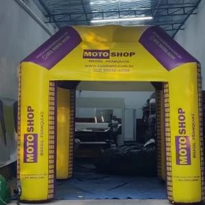 Tenda inflável personalizada no Rio de Janeiro