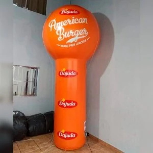 Totem inflável para eventos corporativos em São Paulo
